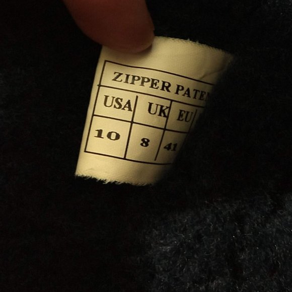 Australia Luxe Collective Sheepskin tall boots crinkle leather - Picture 12 of 13